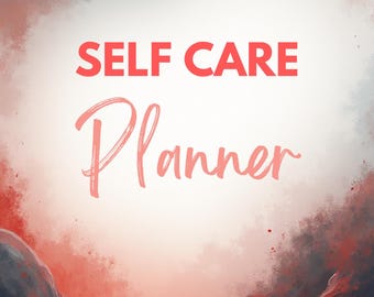 Planer dbania o siebie do druku w formacie A4 w formacie PDF | Śledzenie nawyków, codzienna pielęgnacja skóry, dziennik urody, dziennik snu i nastroju dla dobrego samopoczucia i promiennego wyglądu