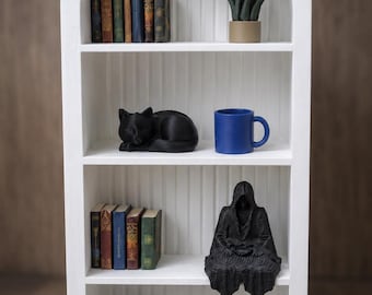 Acessórios para Mini Estante | Decoração com Dragão, Caneca, Planta, Suriel e Gato