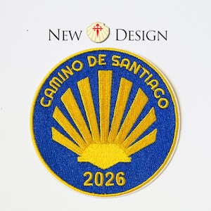2026 Camino de Santiago Embroidered Iron-on Patch