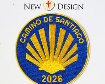 2026 Camino de Santiago Embroidered Iron-on Patch