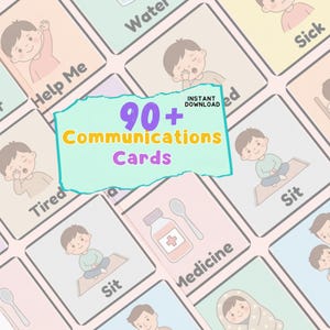 96 Cartões de Necessidades Básicas para Imprimir, Tabela de Rotina Infantil, Cartões de Comunicação, Rotina Montessori, Aprendizagem Pré-escolar, Jardim de Infância Montessori