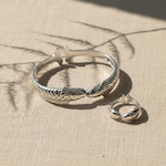 Silver Bangles