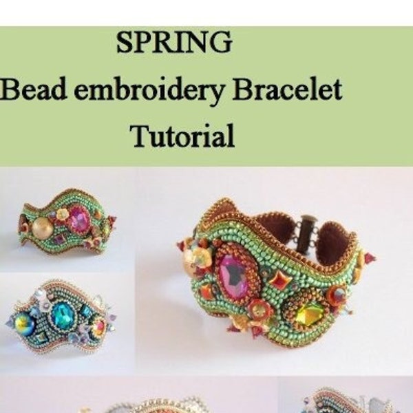 Bead Embroidery Bracelet Kit Etsy