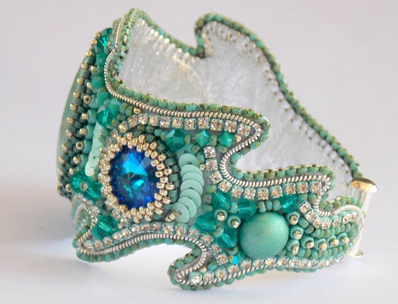 Surf Bracelet DIY KIT Pattern Tutorial and Materials Bead Etsy