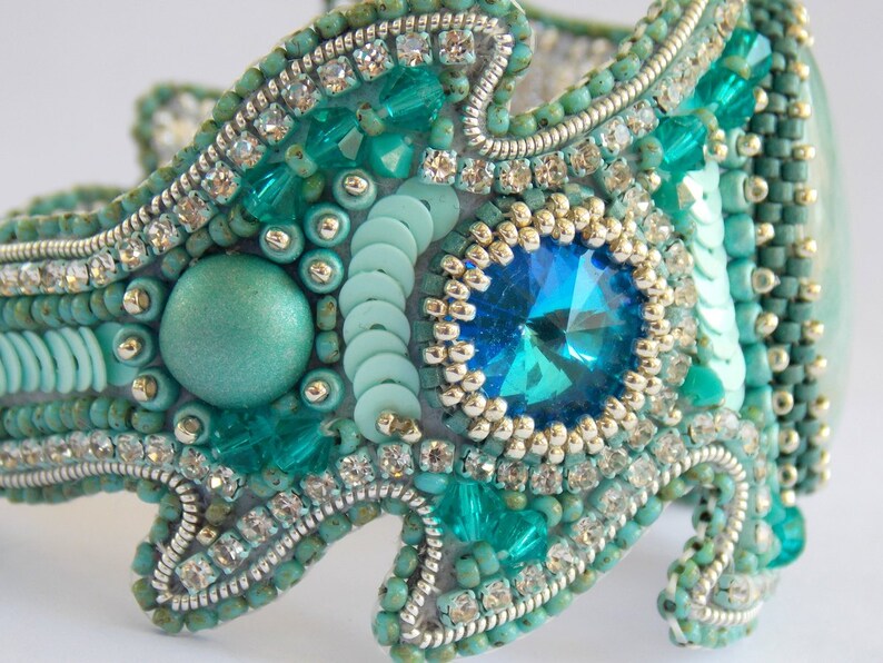 Surf Bracelet DIY KIT Pattern Tutorial and Materials Bead Etsy