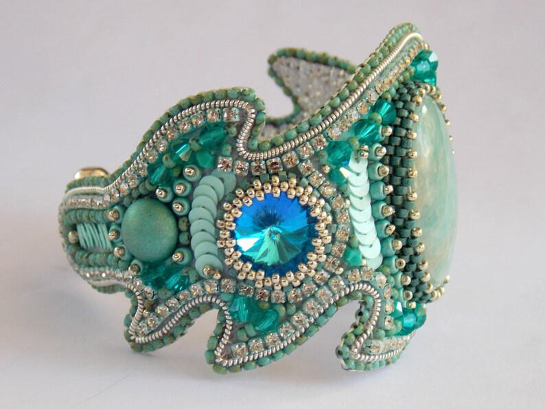 Surf Bracelet DIY KIT Pattern Tutorial and Materials Bead Etsy