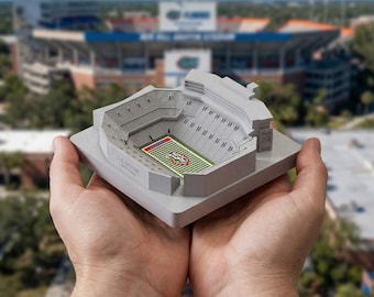 University of Florida Ben Hill Griffin Stadium Concrete Model - UF Gators Football, The Swamp Stadium Replica - Alumni, Grad & Freshman Gift
