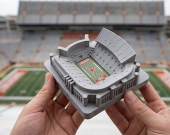 UT Austin DKR-Texas Memorial Stadium Concrete Model | Longhorns Football Gift | Graduation Keepsake, Alumni Desk Decor, Texas Spirit Gift