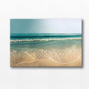 beach canvas art ocean canvas wall art beach photography canvas print ocean gallery wrap nautical decor fine art photography canvas coastal