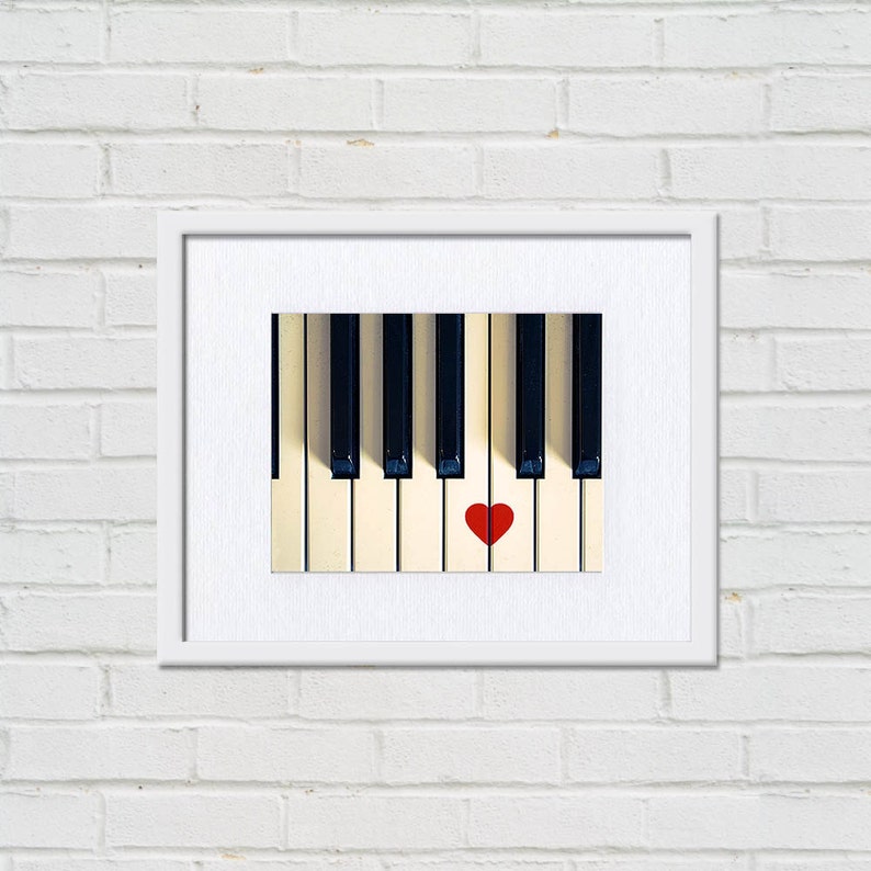 Piano Print Music Art Piano Wall Art Music Room Decor - Etsy