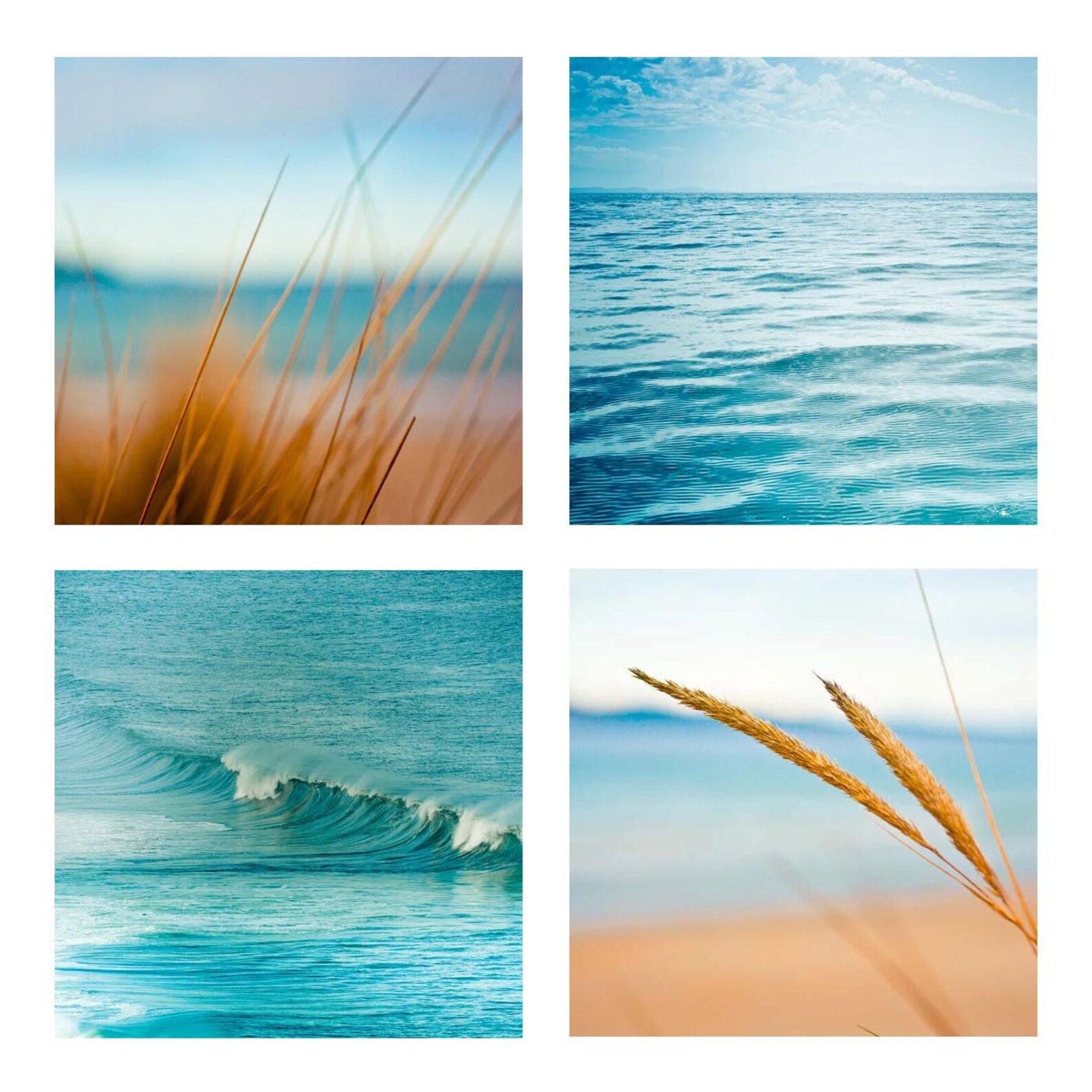 Coastal Prints Set 8x10 8x12 8x8 Nautical Decor Ocean - Etsy