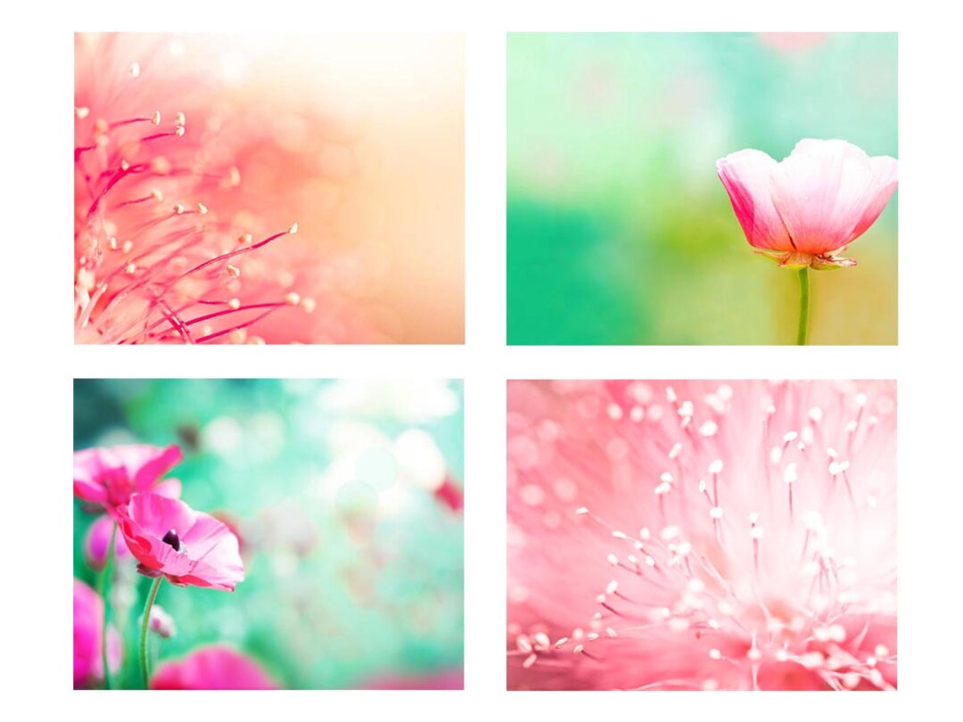 Floral Photography Print Set Botanical Photography 8x10 8x12 Fine Art ...