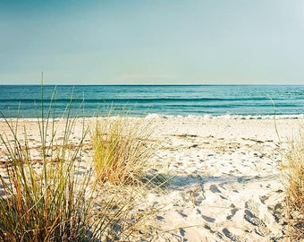 Ocean Photography Abstract Beach Art Teal Water Print 8x10 - Etsy