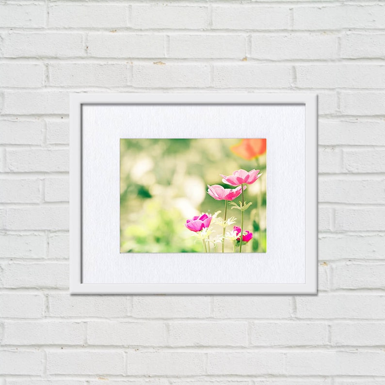 Bedroom Wall Art Flower Art Print Floral Decor Flower Etsy