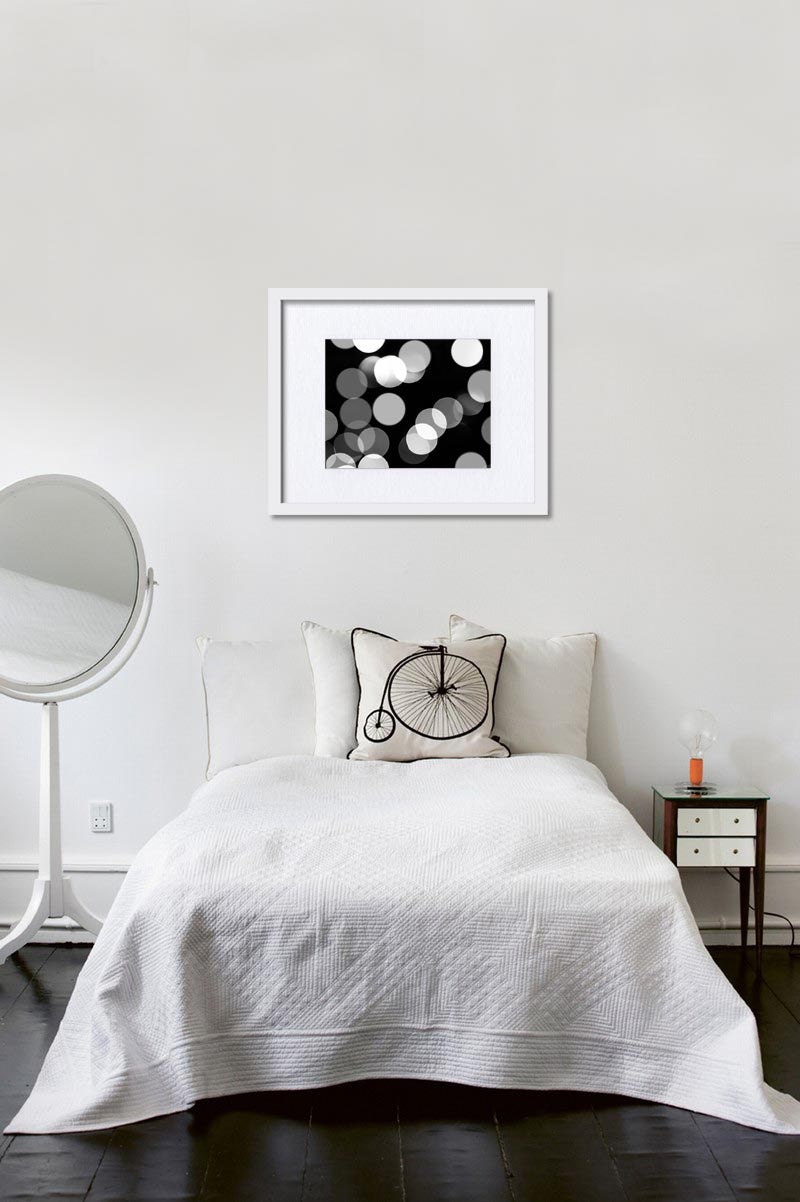 Abstract Light Photography Black and White Wall Art Print 8x10 Etsy