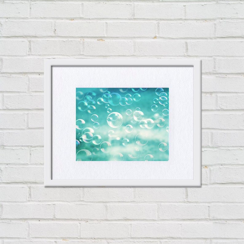Bubbles Photography Fine Art Bubbles Wall Art Nautical Decor Etsy