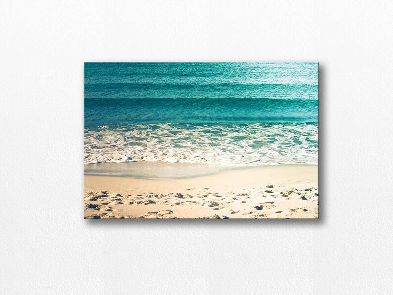 Coastal Canvas Print Ocean Photography Canvas 12x18 24x36 Fine Etsy