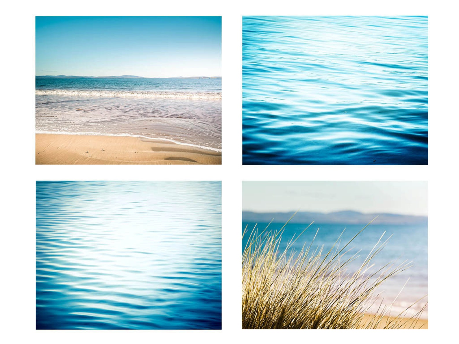 Nautical Decor Beach Photography Ocean Print Set 5x7 8x10 - Etsy