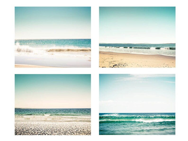Nautical Decor Beach Photography Print Set 5x7 8x10 Fine Art - Etsy