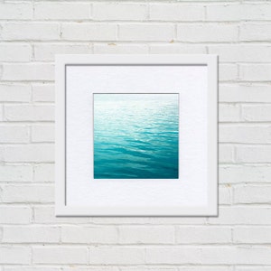 Ocean Photography Abstract Beach Art Teal Water Print 8x10 - Etsy
