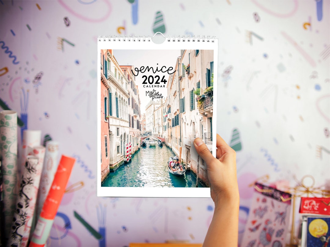 2024 Art Calendar Wall 2024 Desk Calendar 2024 Photography Etsy