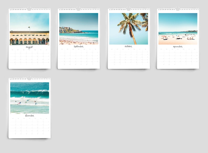 Bondi beach wall art 2021 calendar wall 2021 calendar desk Etsy