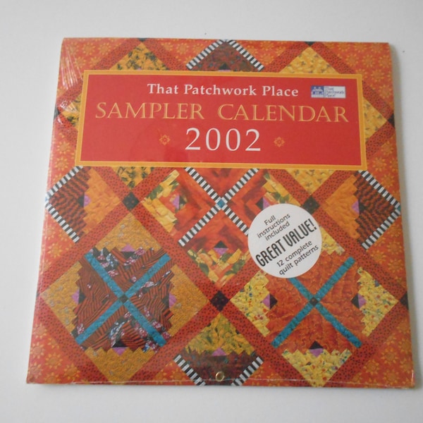 2024 Quilt Calendar Etsy