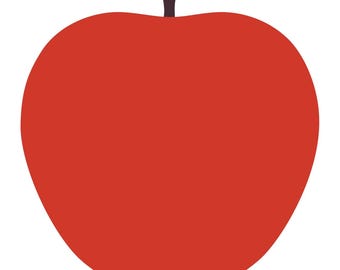 La Mela Apfel-Kunstdruck | Vintage-Wandbild für die italienische Küche (Digitaler Download)