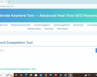 Keyword Research Tool | Advanced SEO Analysis Software | Offline Windows Tool | (wordpress plugin)