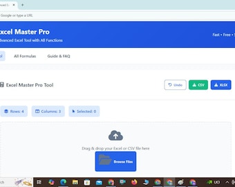Excel Master Software | Digital Excel Tool with All Formulas and Functions | One-Click Formula Application | Learn , Automate Excel