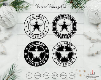 US Army Vietnam SVG, Vietnam Veteran svg, Army Veteran svg, Army Vietnam, Military svg, Cricut Silhouette Cut File Digital Download