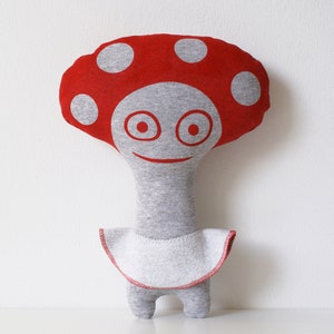 Miss Mushroom Soft Toy
