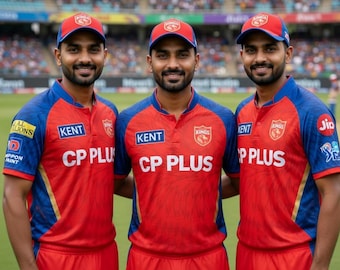 Custom Punjab Kings PBKS IPL 2026 Fan Jersey - Personalized Name & Number Cricket Shirt