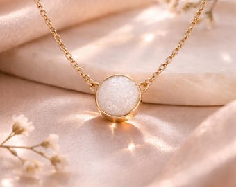 Custom Breast Milk Necklace 8mm Pendant
