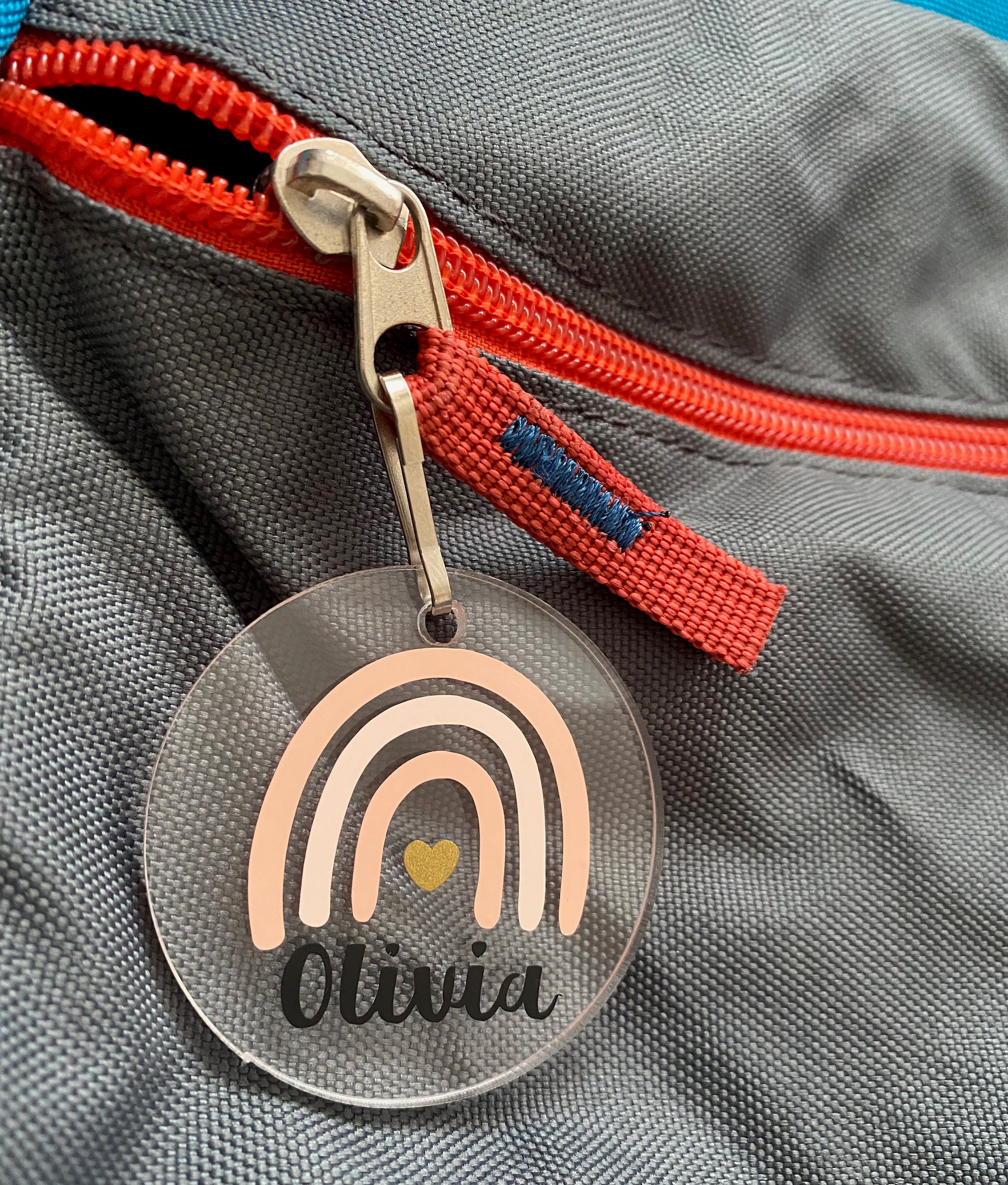 Personalised Name Bag Tag School Bag Tag Children's Etsy UK