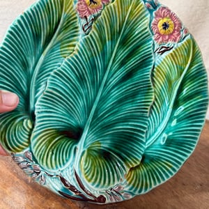 Sarreguemines Plate - Etsy