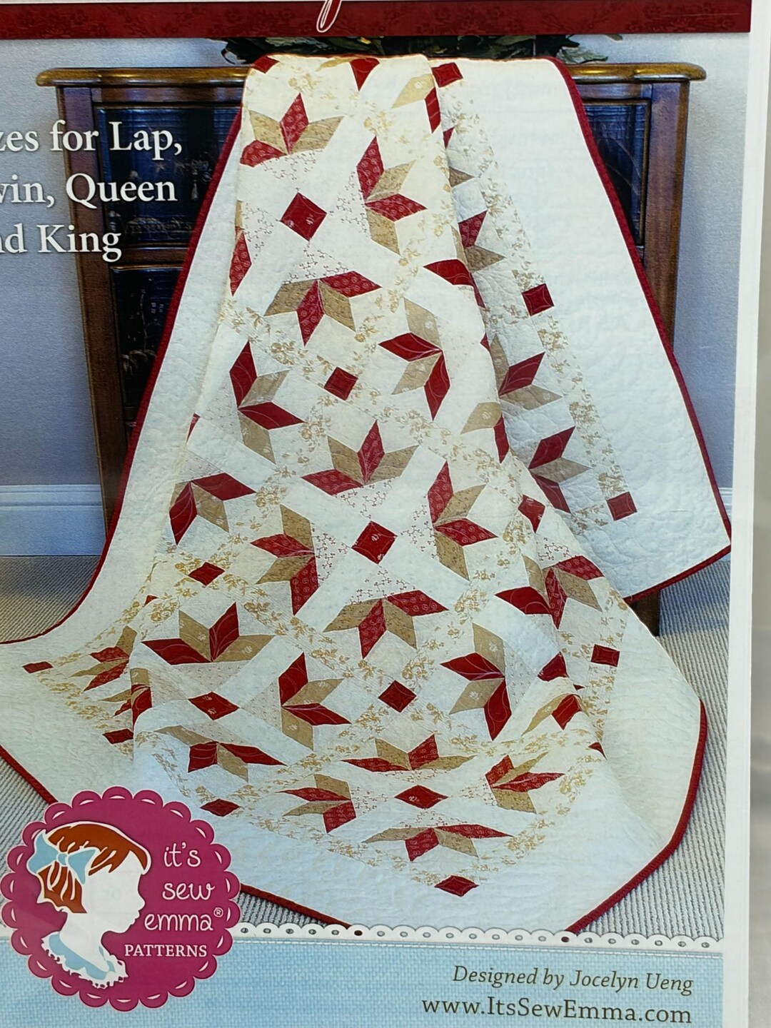 Hampton Quilt Pattern Multi Size by It's Sew Emma Patterns 2013 FF NOS ...
