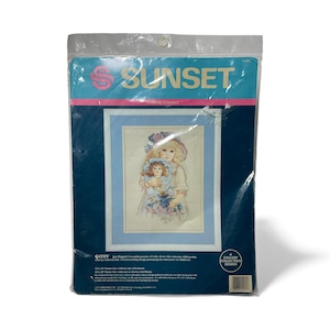 Sunset Gallery Crewel von Jan Hagara Pattern Cathy 11062 NOS versiegelt 1991