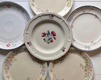 Floral Stoneware Countrycore Wall Decor | Choose a Dinner Plate
