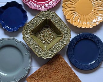 Textured Statement Plate Wall Decor | Choose a plate