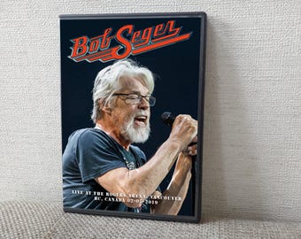 BOB SEGER Live in de Rogers Arena, Vancouver, BC, Canada 02.07.2019 DVD
