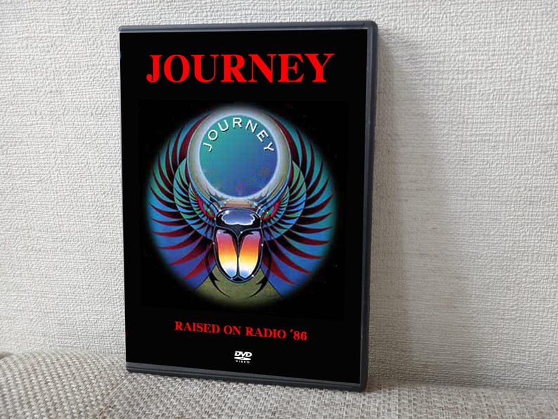 JOURNEY Raised on Radio '86 Dvd - Etsy