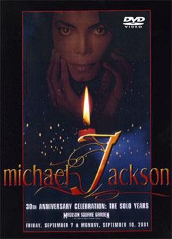 MICHAEL JACKSON 30th Anniversary Celebration Dvd - Etsy Israel