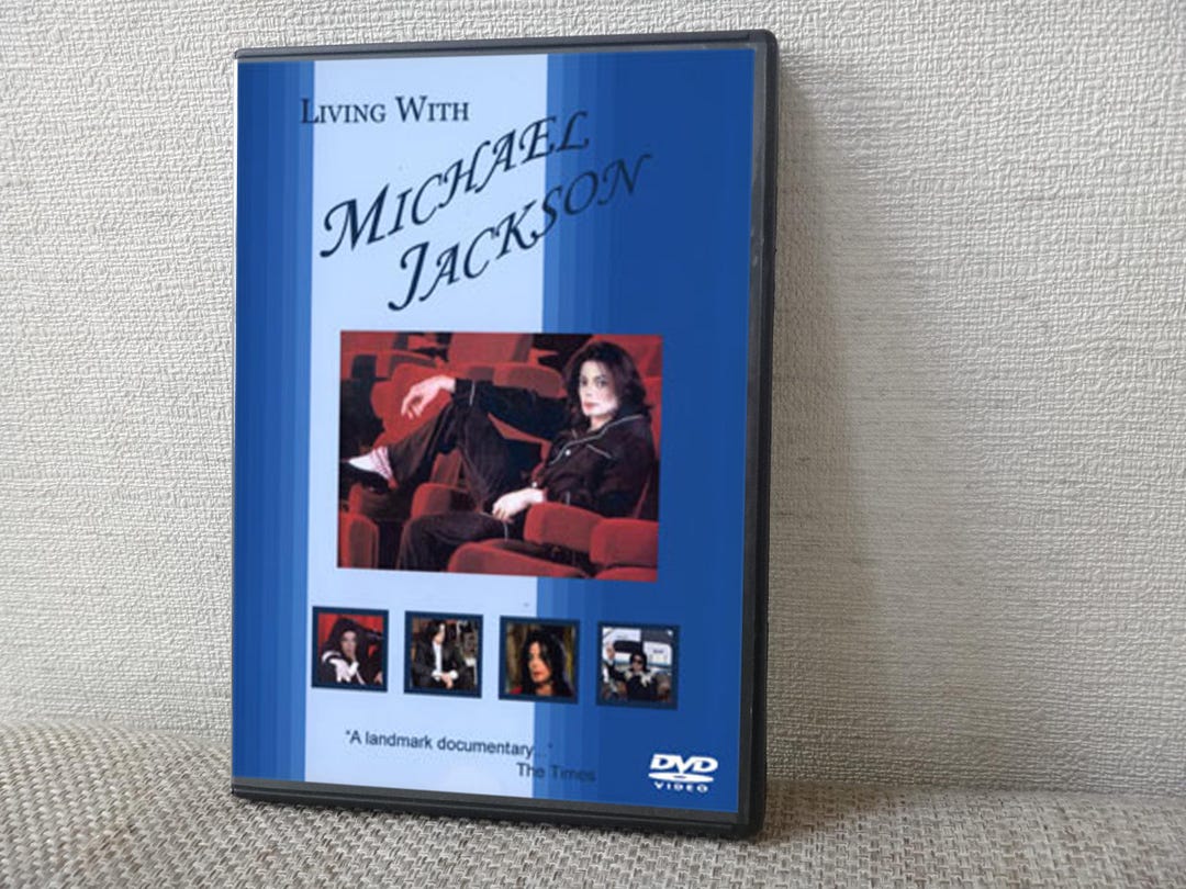 MICHAEL JACKSON Living With Michael Jackson Dvd - Etsy