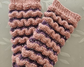 Scaldamuscoli in alpaca con paillettes, calzini spessi da stivale, morbido accessorio per danza, yoga e balletto, idea regalo