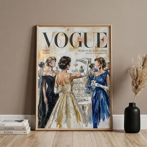 Vogue Wall Print - Etsy