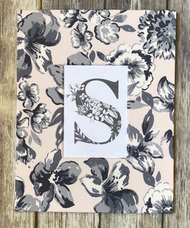 Personalized Girl Pink Floral Nursery Decor Girl Parisian Etsy