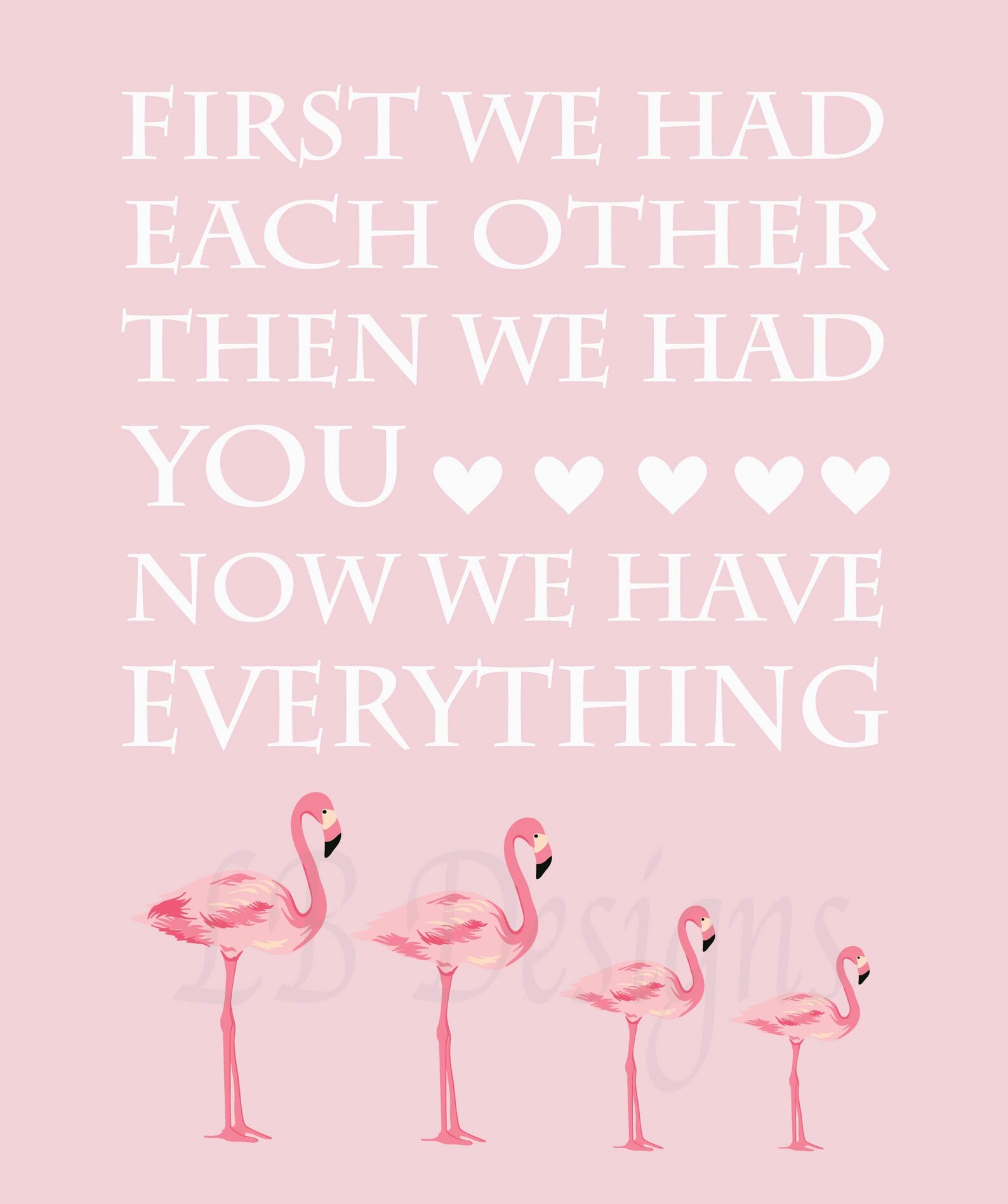 Pink Flamingo Nursery Decor Girl Tropical Nursery Decor Etsy