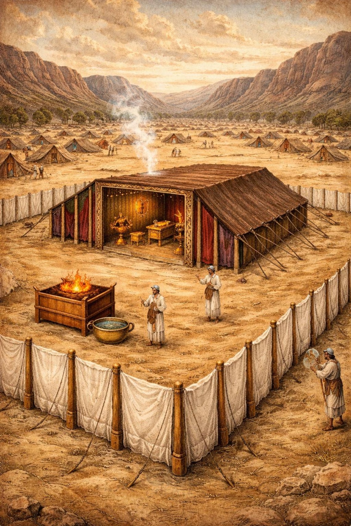 Exodus 26- Bible - Tabernacle Visual Study | Biblical Teaching Diagrams ...
