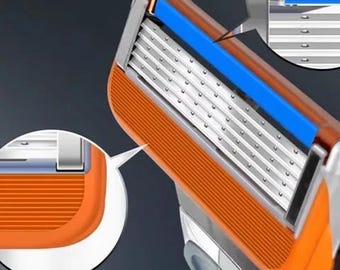 16 x Ersatzklingen für Gillette Fusion 5 ProGlide Rasierklingen Kompatibel-Rasierer-16 replacement blades compatible with Gillette Fusion5